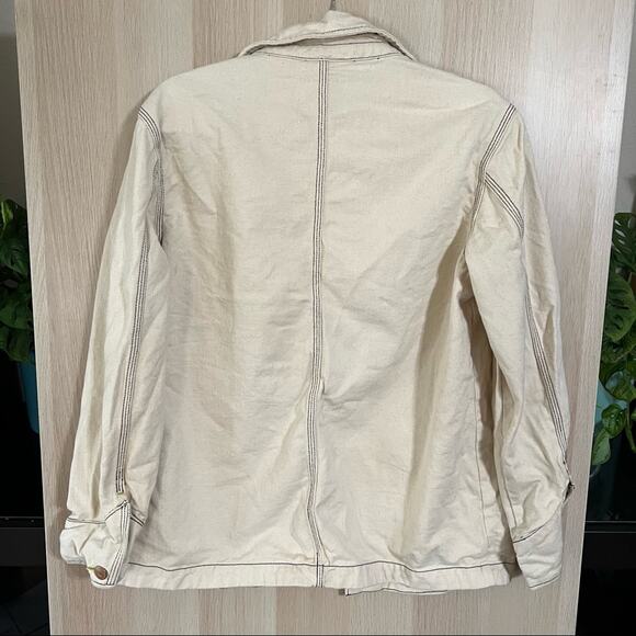 Urban Outfitters Oversized Off White Denim Jacket - Picture 4 of 4